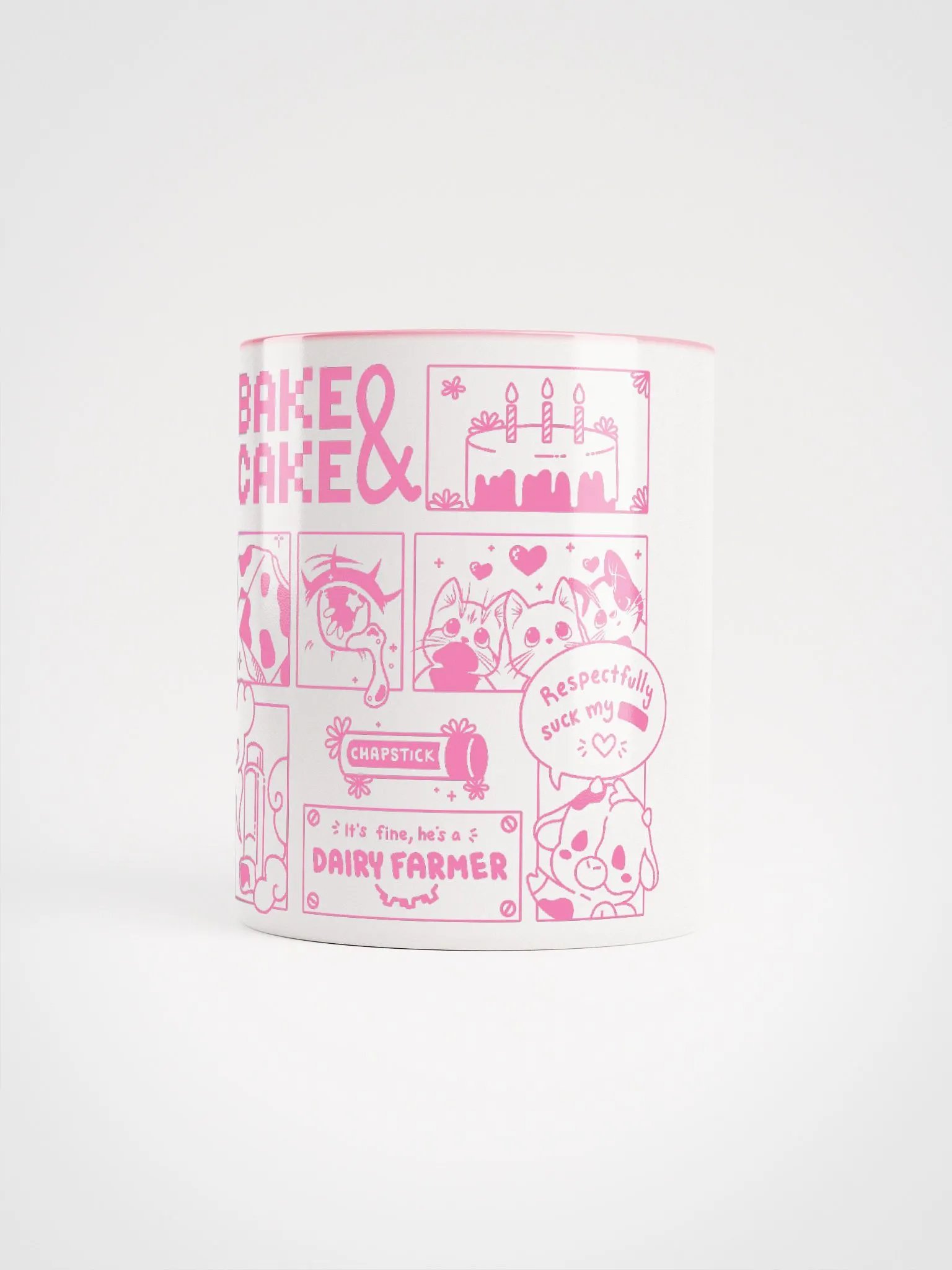 Wow! That’s a really dope pink mug! product image (5)