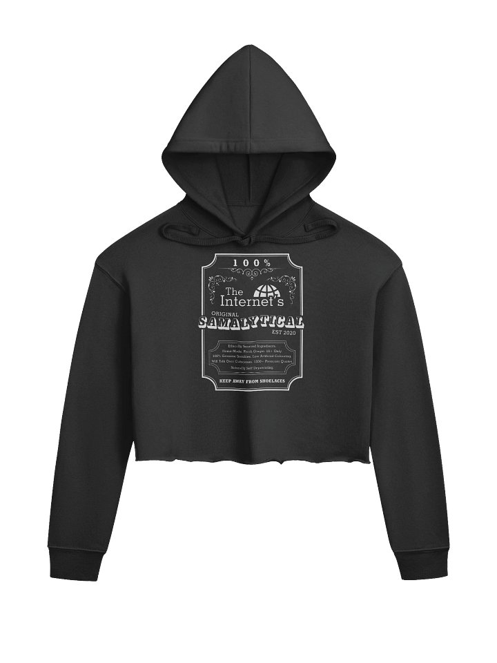 Original Samalytical Crop Hoodie product image (1)