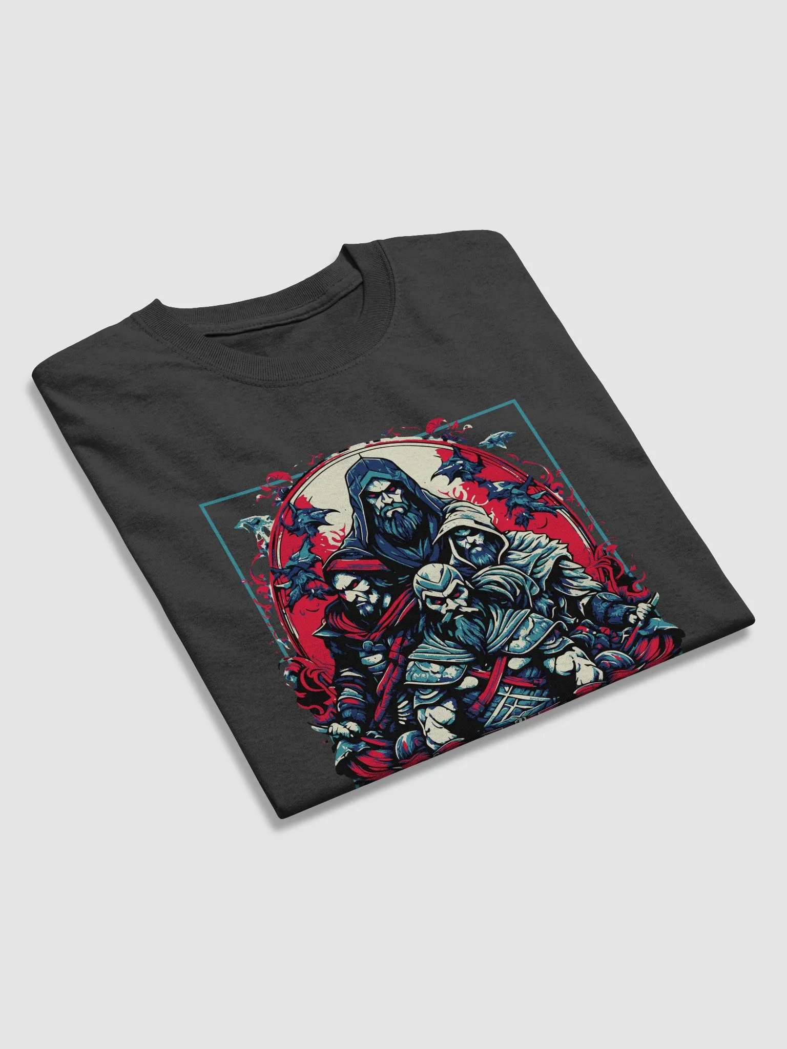 Wolfric: Legendary Swordsman Gaming T-Shirt product image (3)
