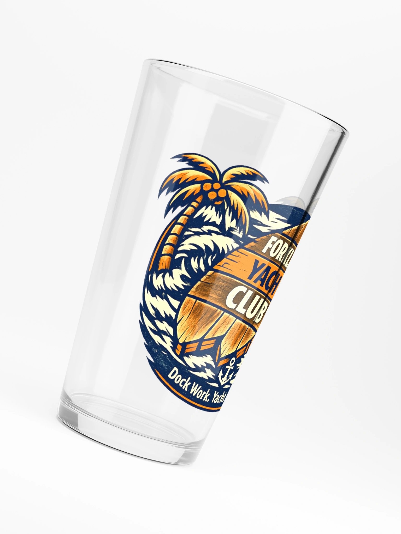 Forklift Yacht Club Pint Glass product image (6)