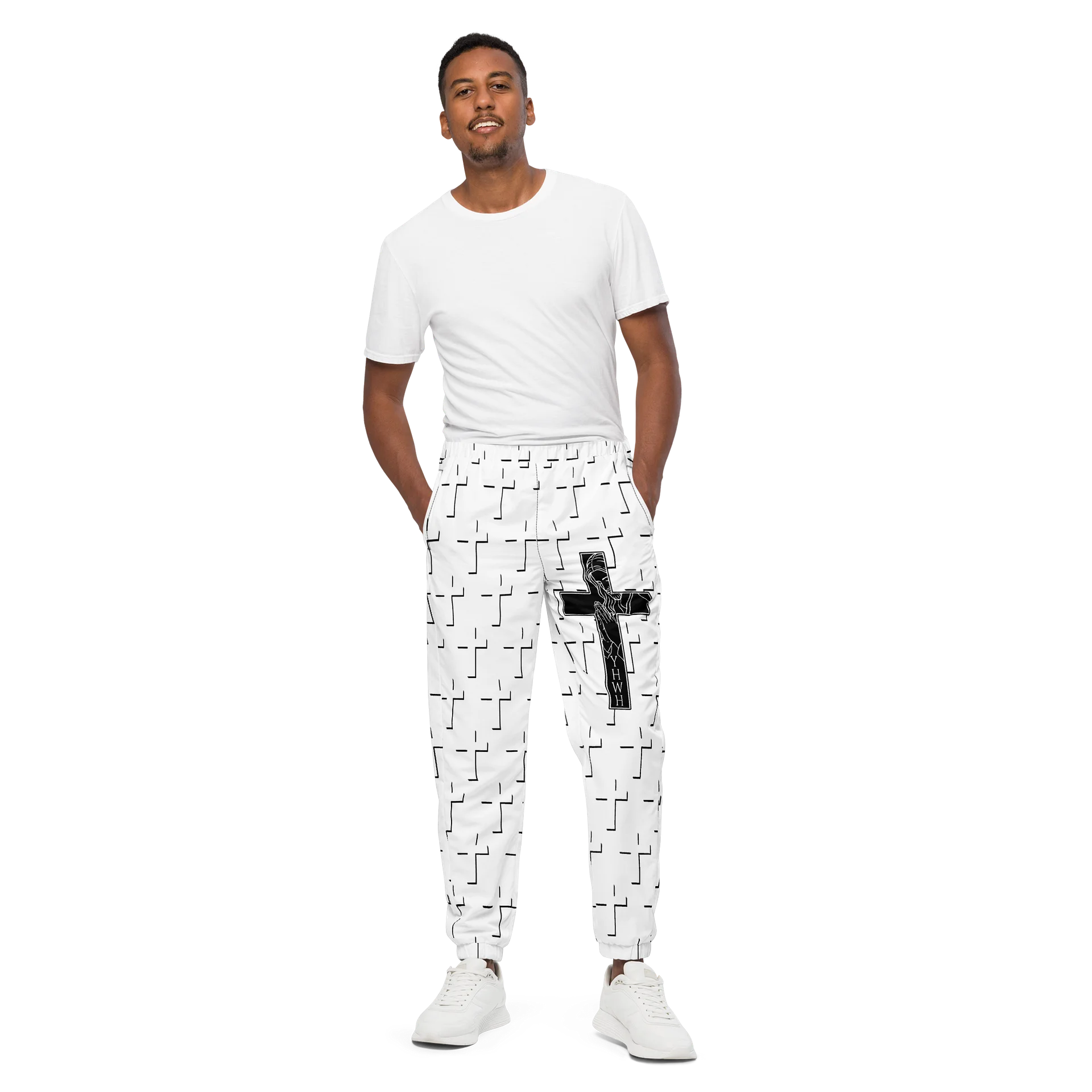 YHWH x Patterned White Variant Track Pants product image (1)