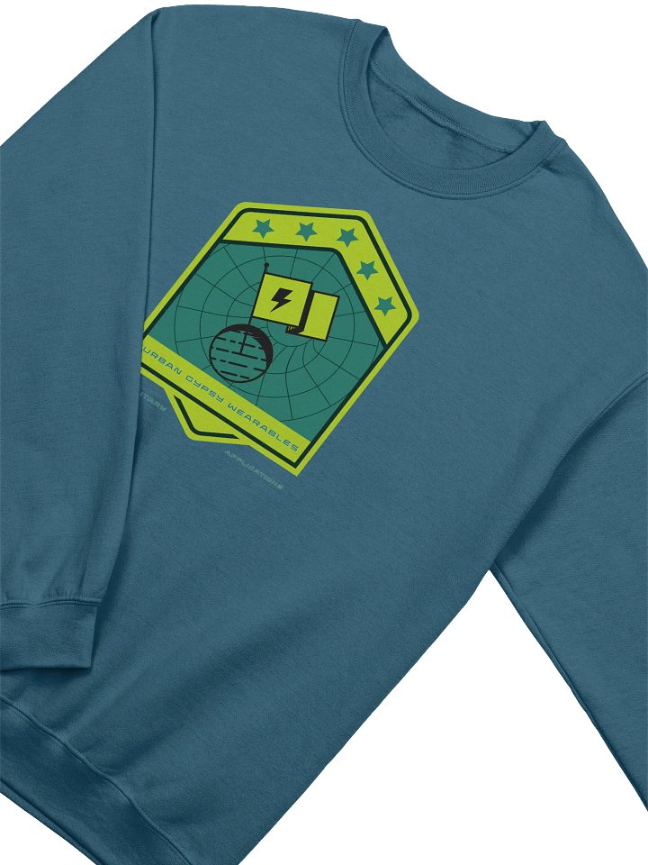 Lightning Globe Military Emblem Sweatshirt product image (22)