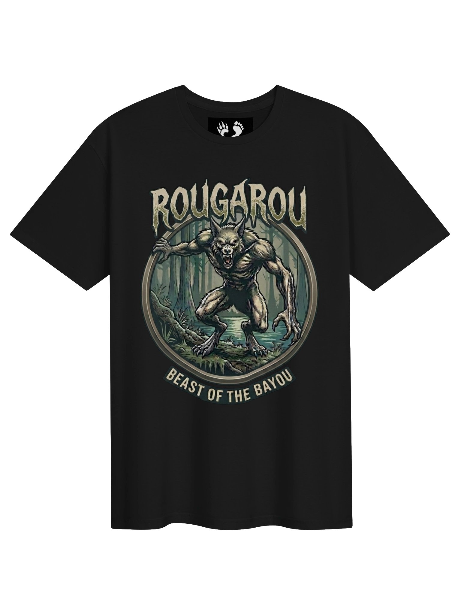 Rougarou T-Shirt - Bayou Werewolf Cryptid product image (2)