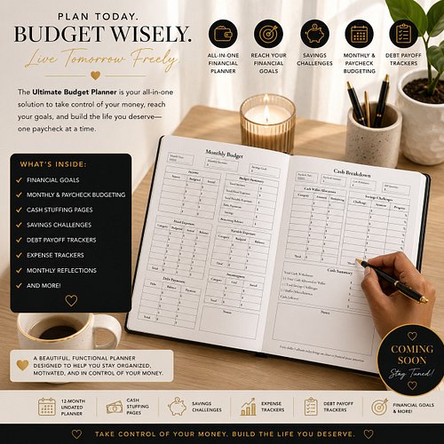 ✨ Plan Today. Budget Wisely. Live Tomorrow Freely. ✨

Your financial goals deserve more than good intentions they deserve a p...