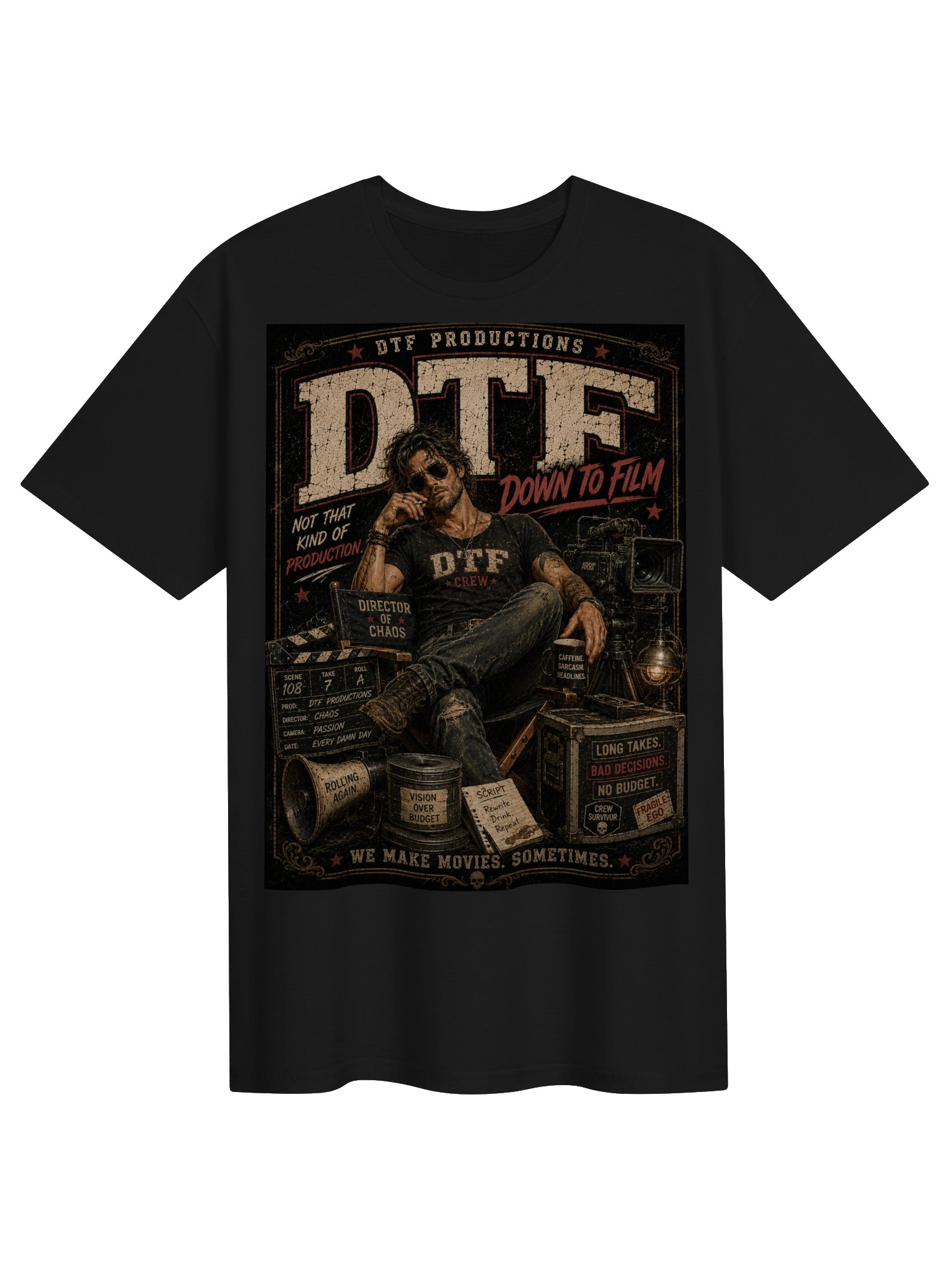 DTF — Down to Film Tee 6
