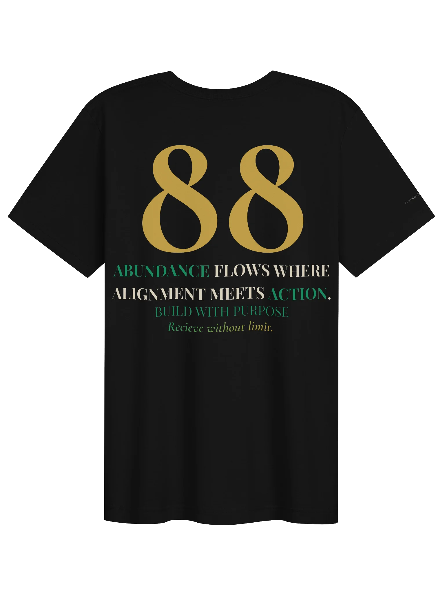 88 — Wealth • Power • Abundance T-Shirt product image (2)