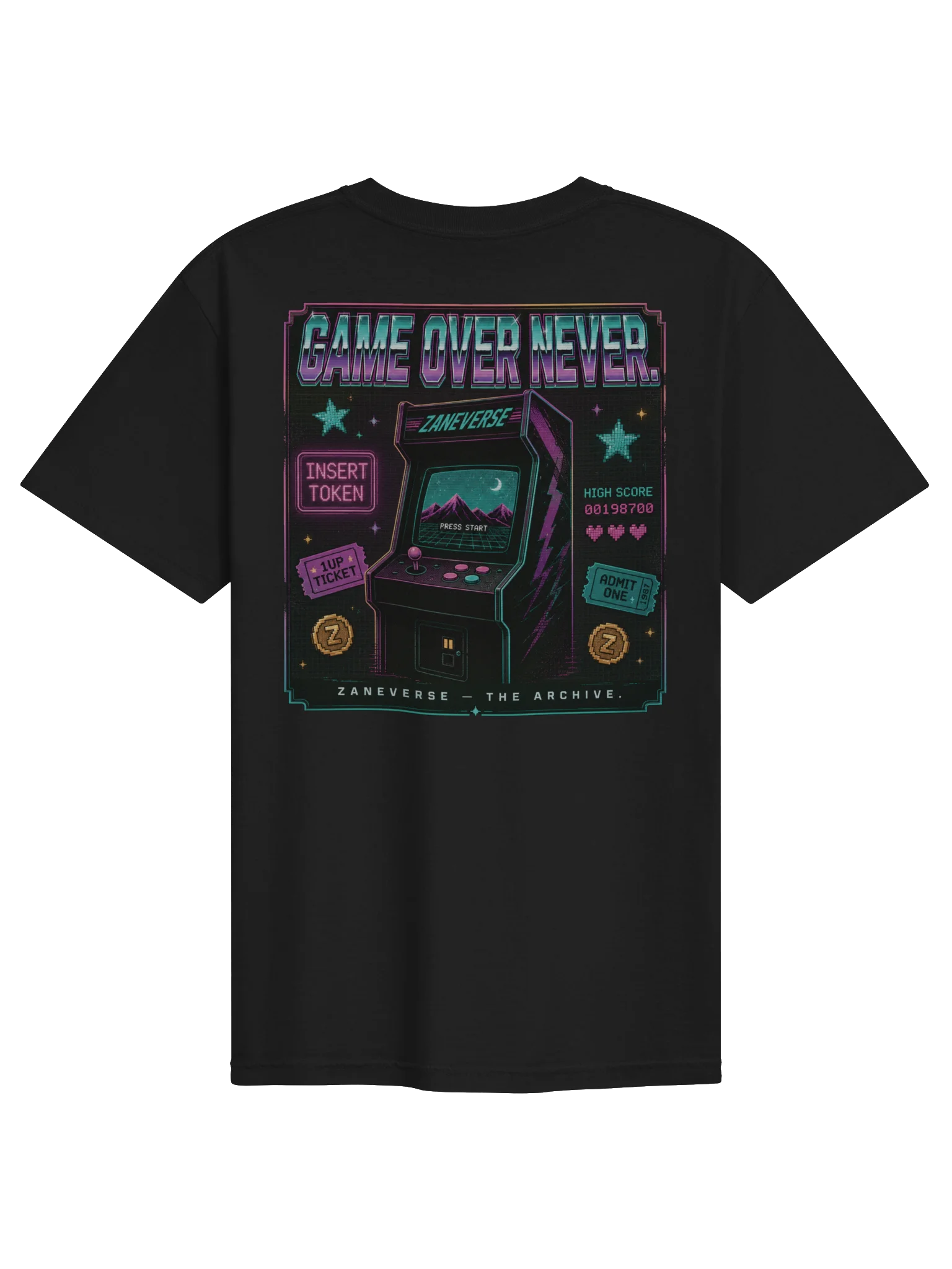 Zaneverse Arcade Tee product image (2)