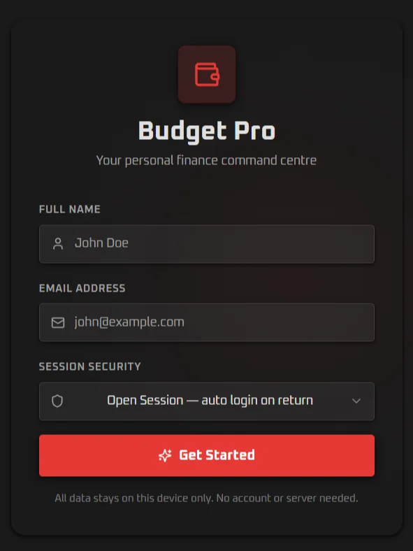 Budget Pro Tracker product image (2)