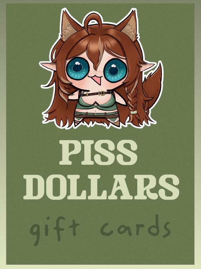 Piss Dollars Gift Card product image (1)