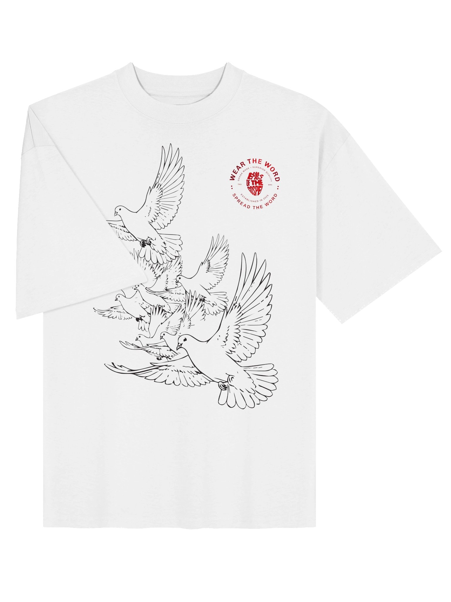 'GRACE IS ENOUGH' Oversized Tee product image (3)