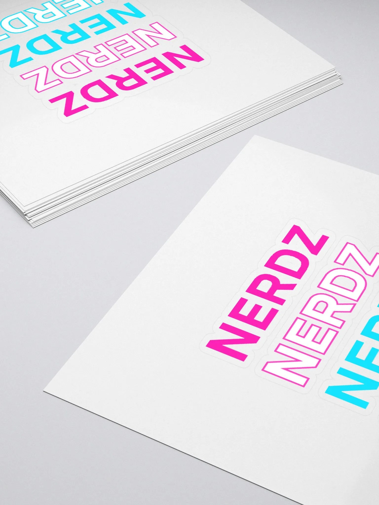 Nerdz Typography - Sticker product image (11)