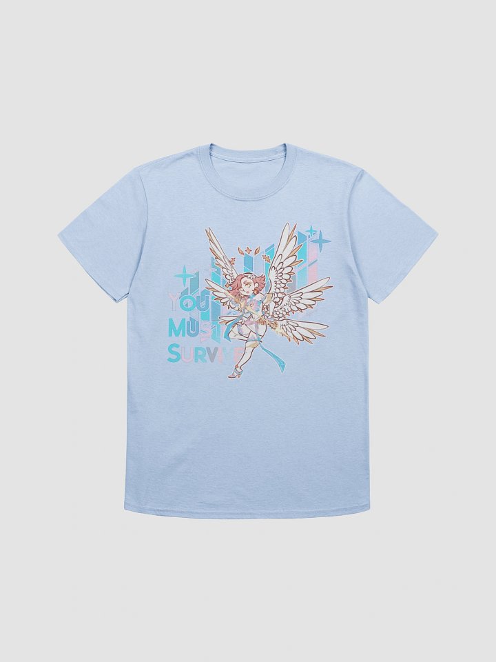 "YOU MUST SURVIVE" Stained Glass t-shirt w/ Prism product image (3)