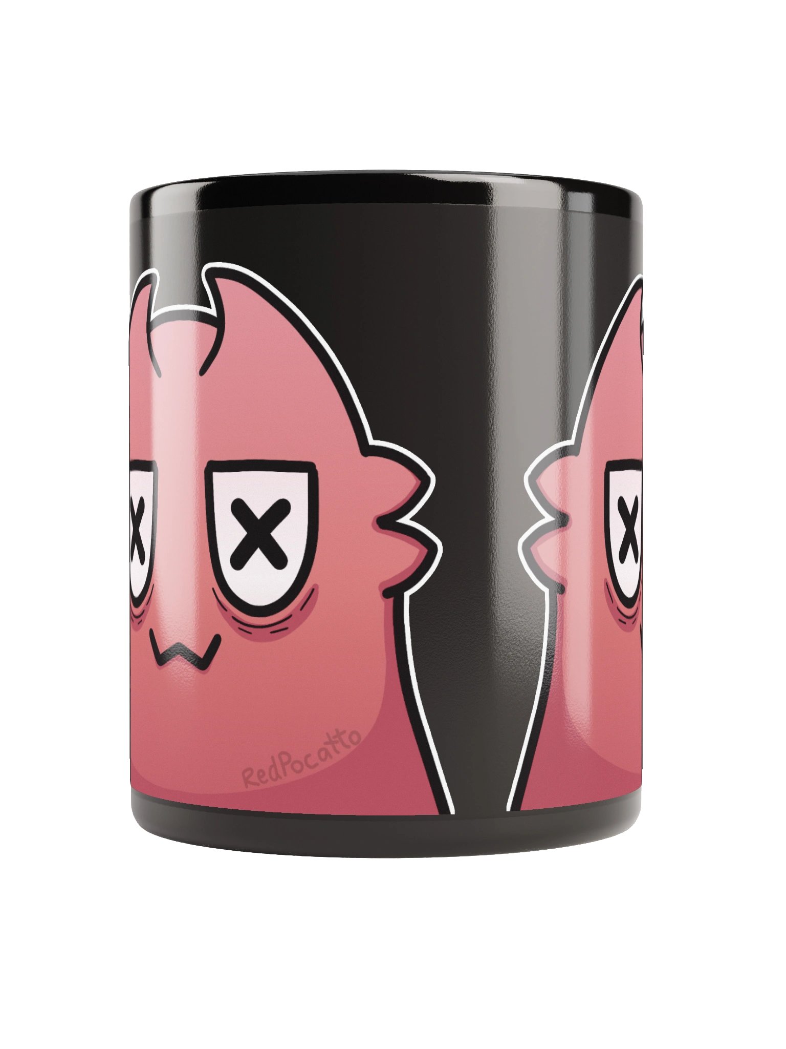 Red Pocatto Glossy Mug product image (4)