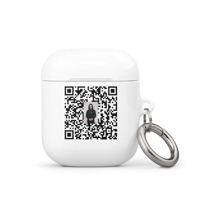 QR Portrait AirPods Case : Dj Airpod case by @Nancy_dj_official ® product image (2)