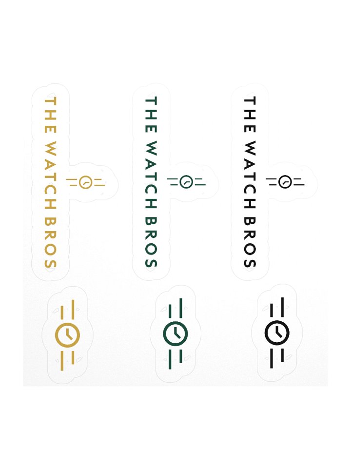 The Watch Bros - Sticker Sheet product image (1)