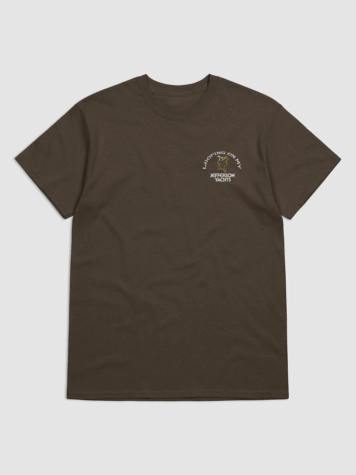 Looping On My Jefferson - T-Shirt - Dark Shirt w/White Logo product image (2)