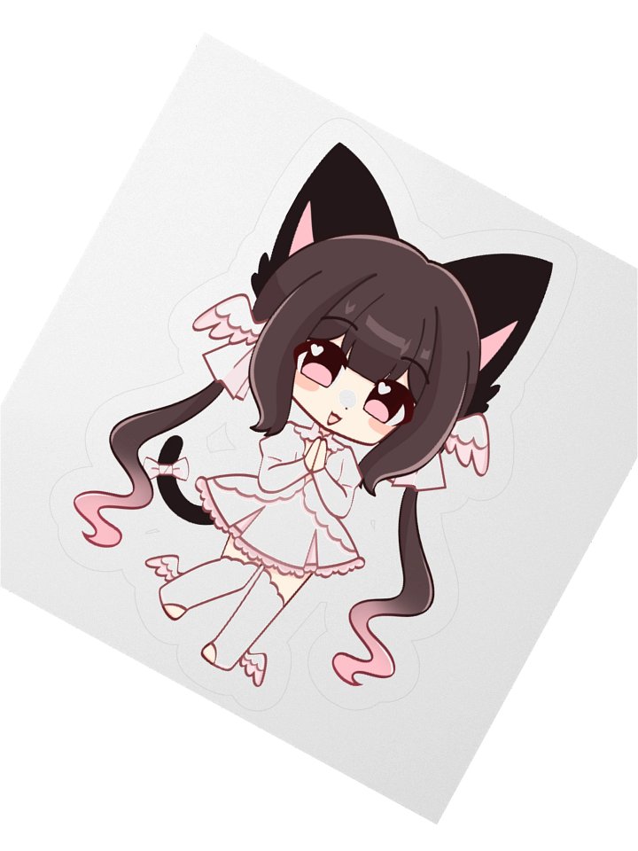 Chibi Meowgod - sticker product image (2)