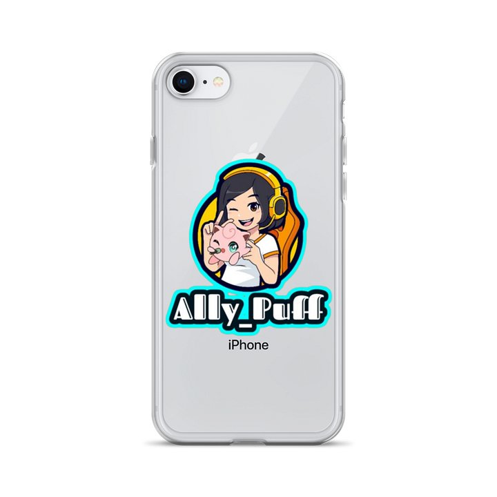 Ally_Puff iPhone Clear Case product image (1)