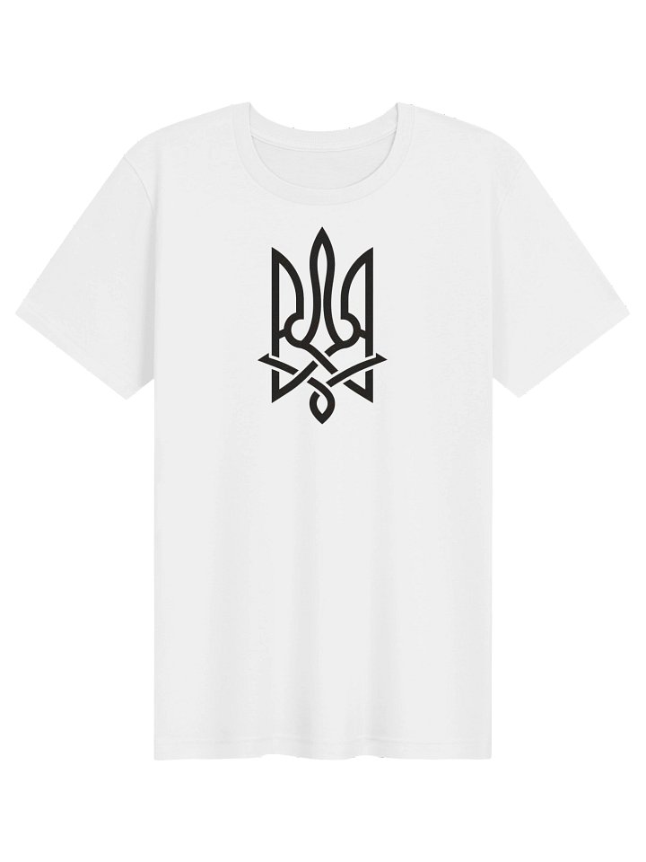 Woman Comfortable T-Shirt With Trident, white product image (1)