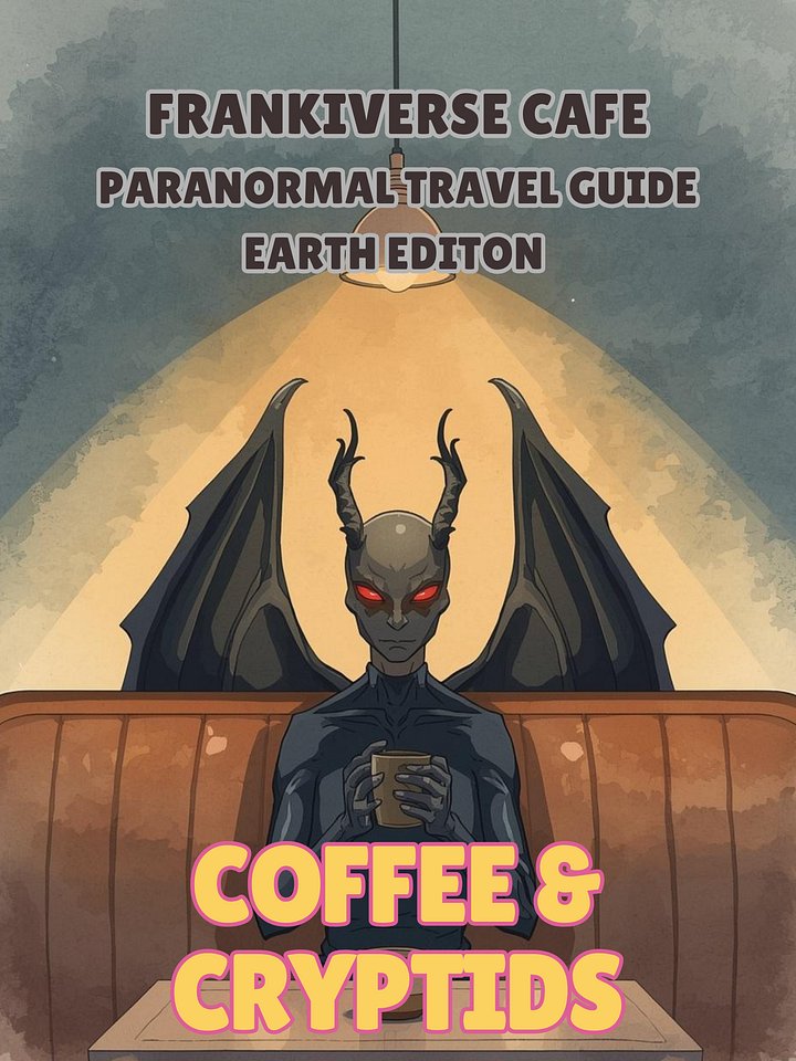 Coffee & Cryptids | FrankiVerse Cafe Paranormal Travel Guide | Earth Edition product image (1)