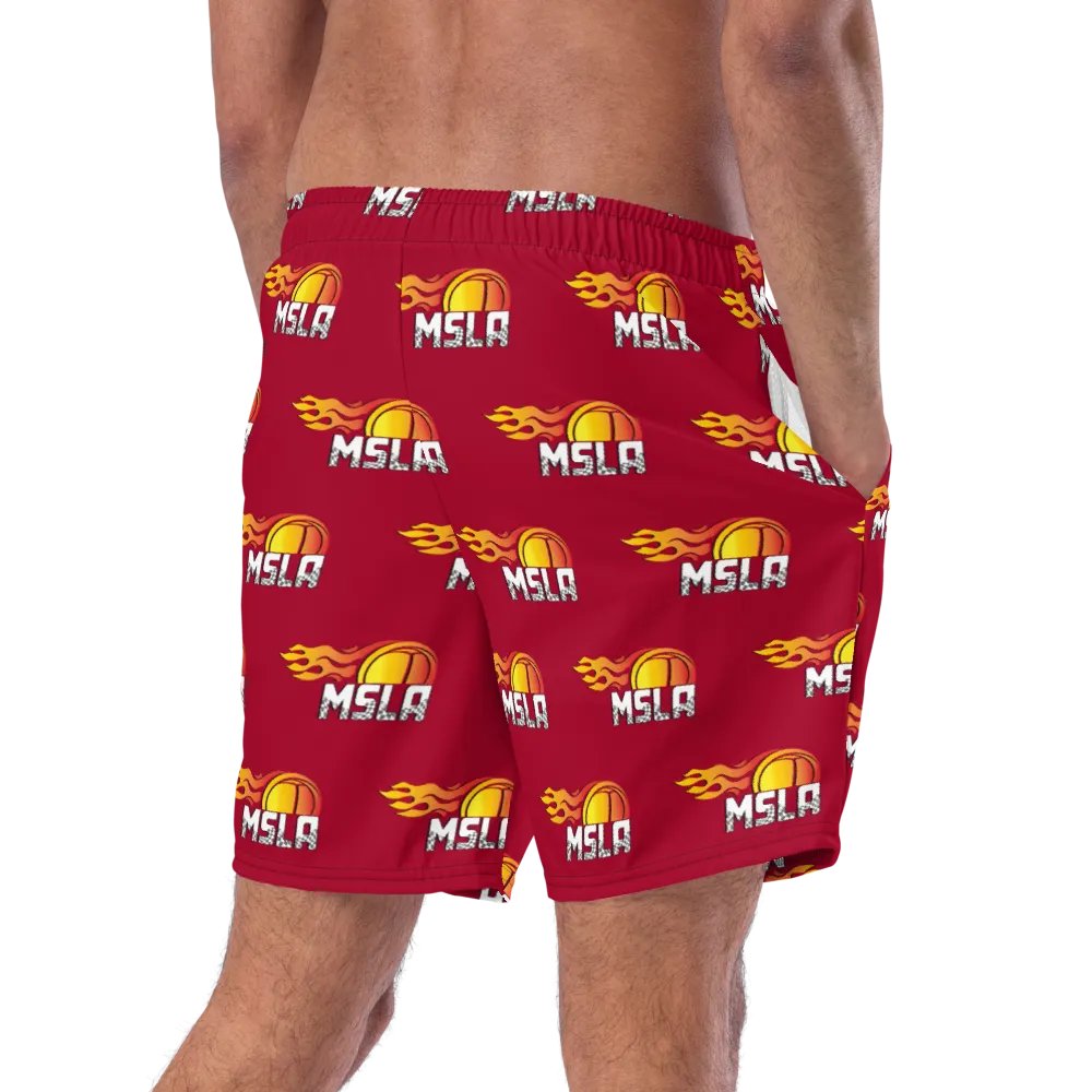 MSLA Red Swim Trunks product image (3)