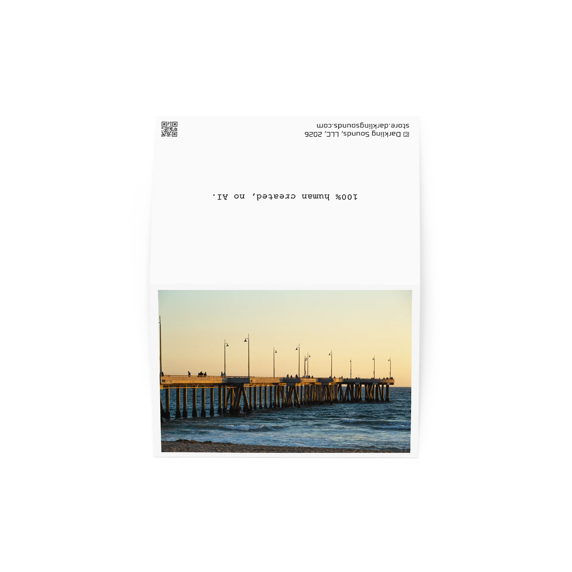 Venice Beach Pier - Greeting Card product image (2)