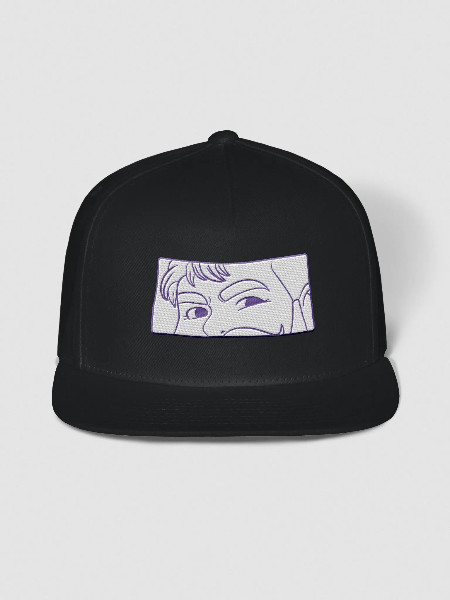 Bear Stare Hat - Purple Outline product image (4)
