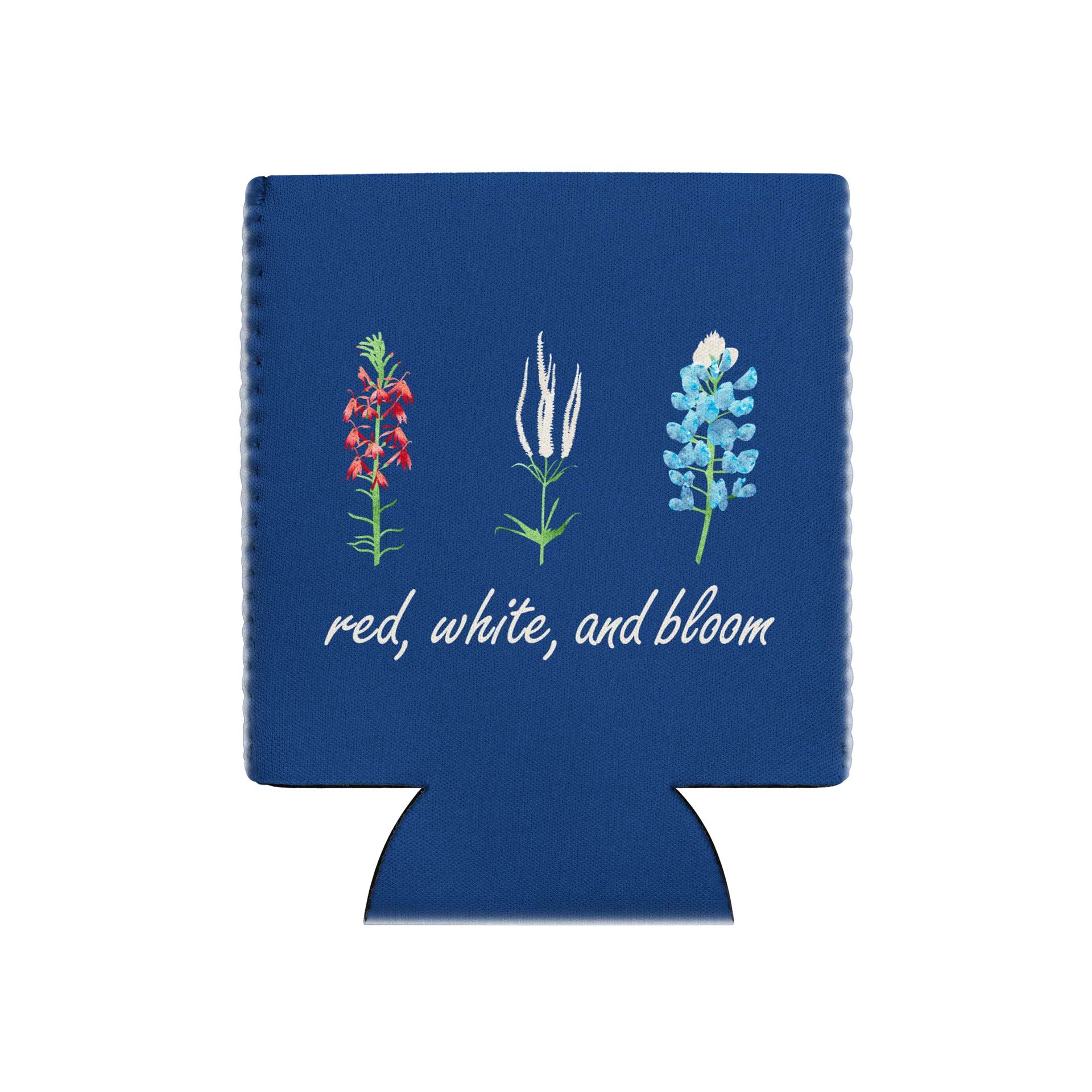 Red, White, and Bloom (Can Coozie) product image (1)