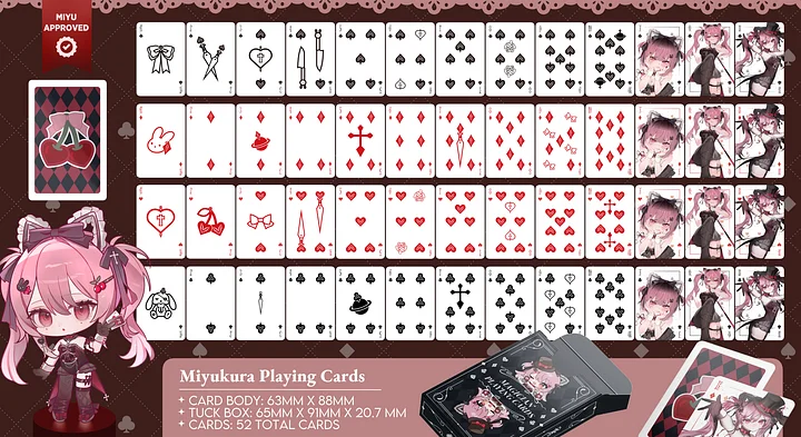 Special Miyukura Playing Cards Bundle [SOLD OUT] product image (2)