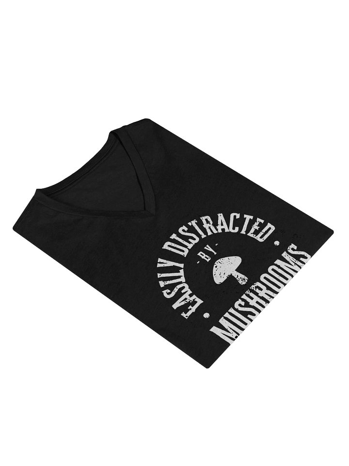 Mushroom Distraction V-Neck Women's Relaxed T-Shirt product image (2)