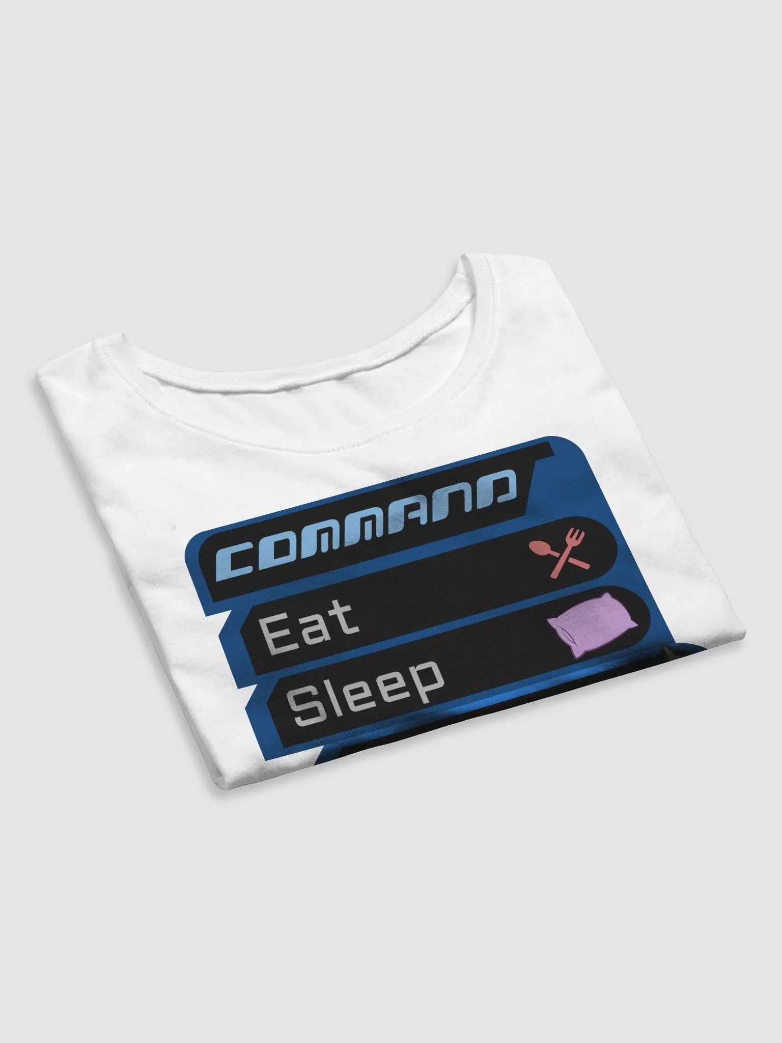 KH Command Menu Short Sleeve Crop T-Shirt product image (4)