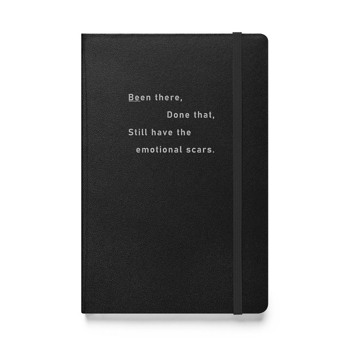 Emotional Scars Hardcover Notebook product image (1)