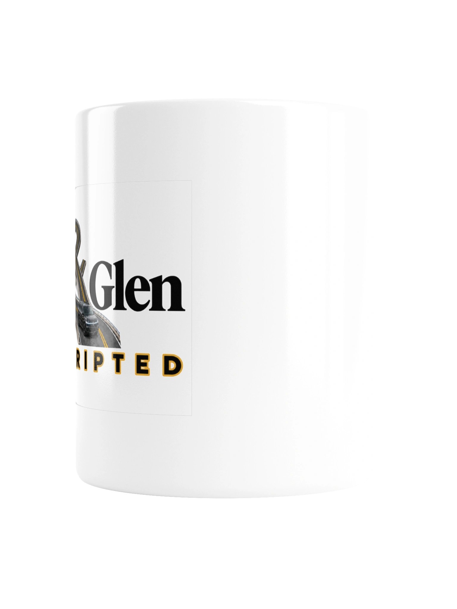 Jen & Glen Unscripted — Official Logo Mug product image (4)