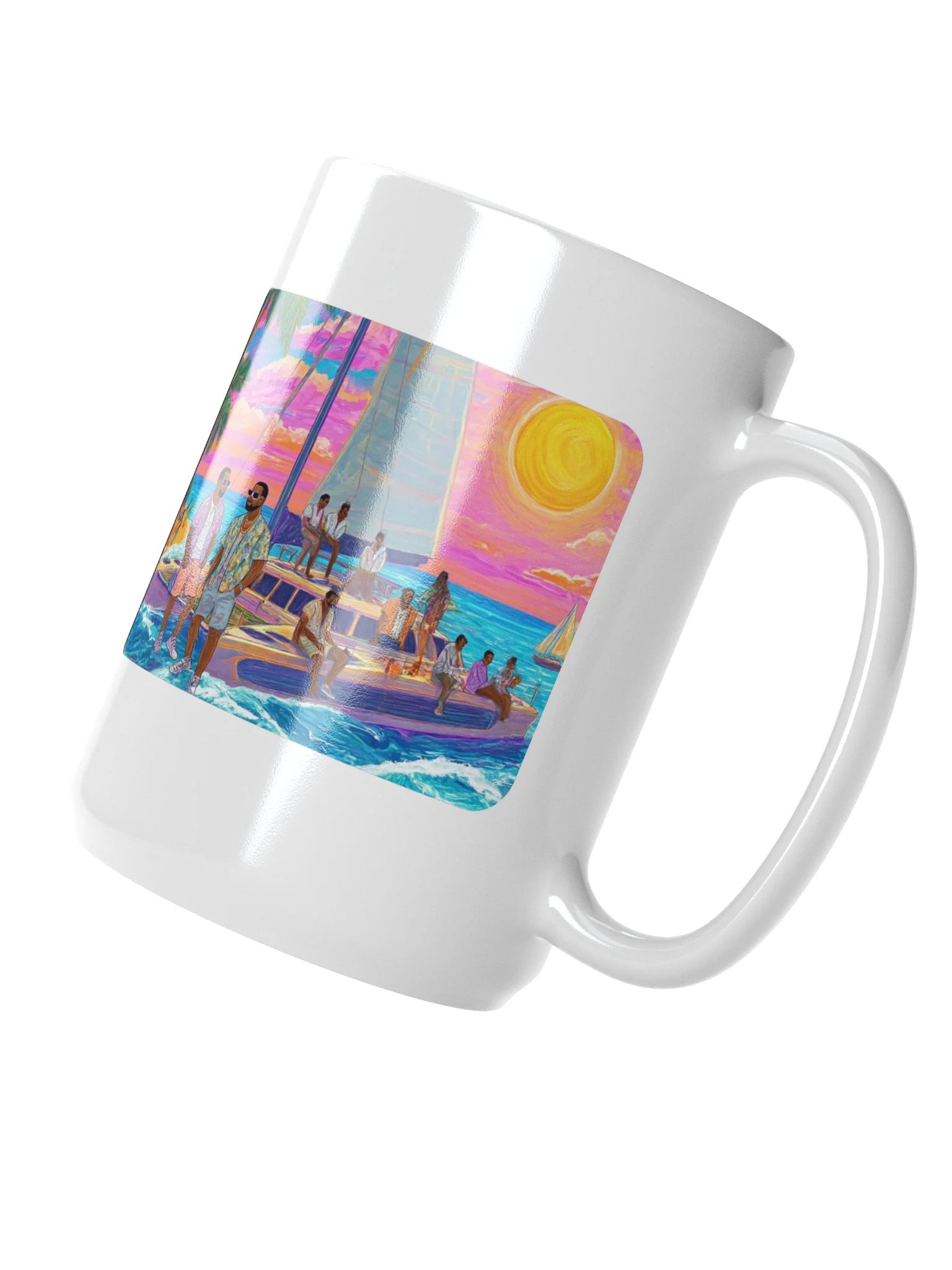 Sunset Sailing Serenity Mug product image (7)