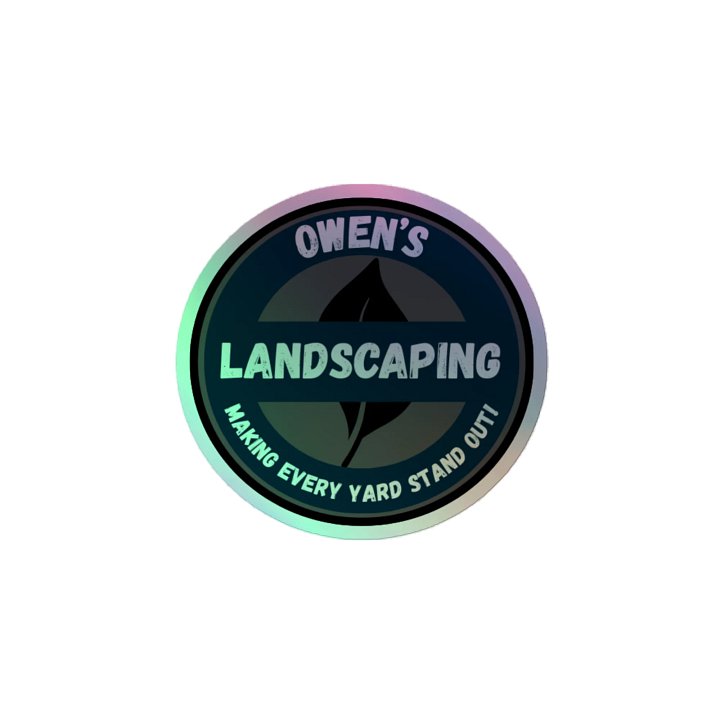 Owen's Landscaping Sticker product image (2)