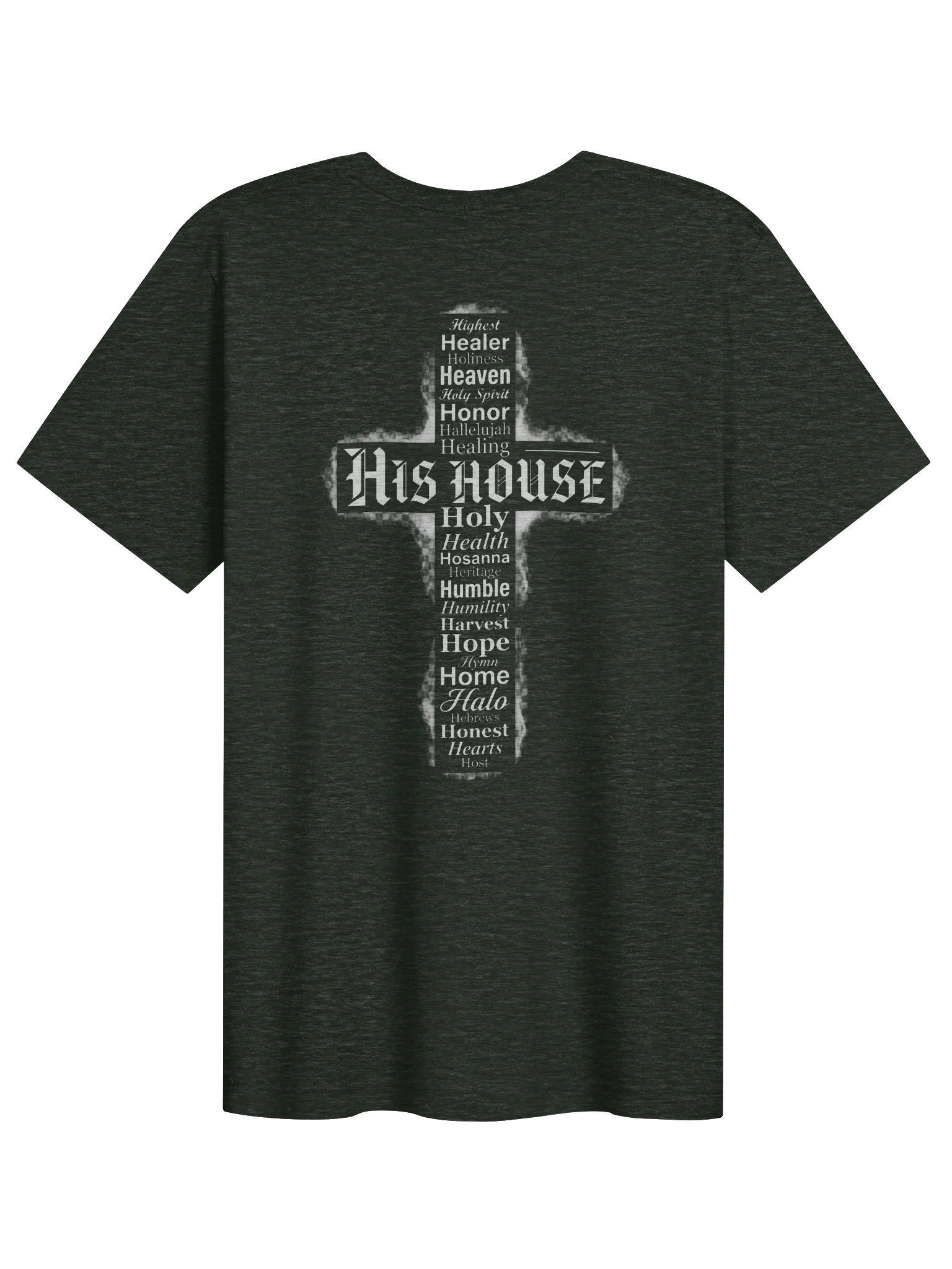 His House Unisex "His House Holy Cross" T-Shirt by His House