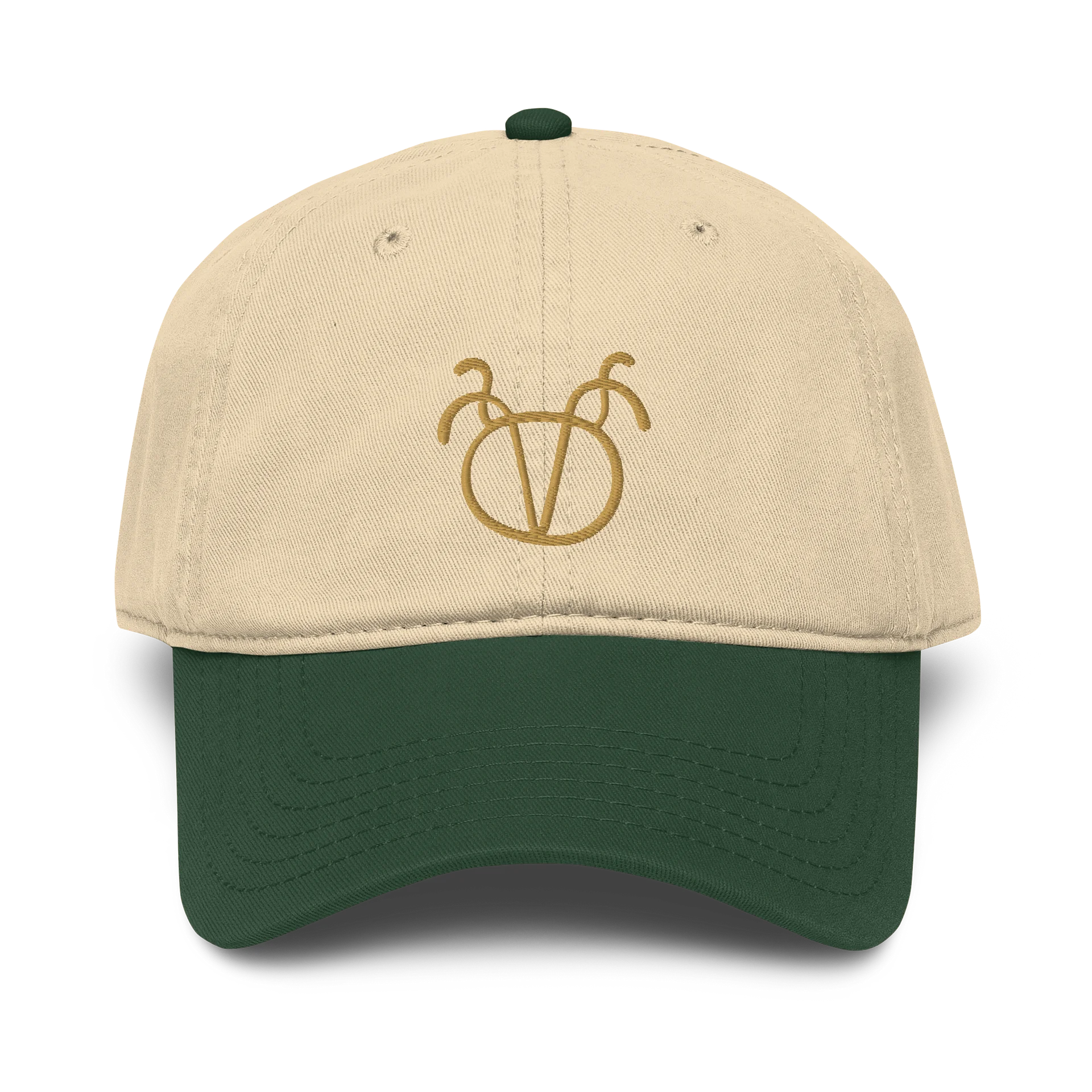 aries taurus cusp minimalist fusion dad hat product image (1)