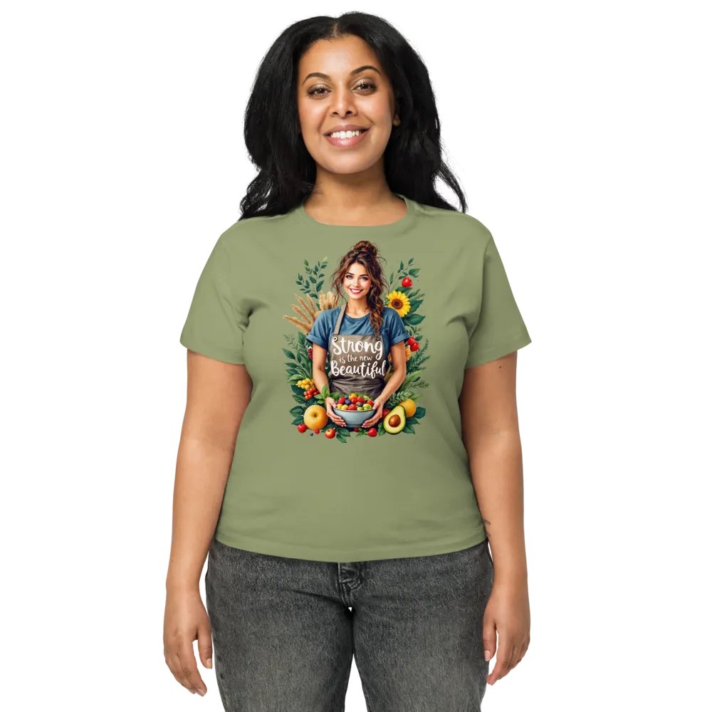 Strong is Beautiful High-Waisted Tee product image (6)