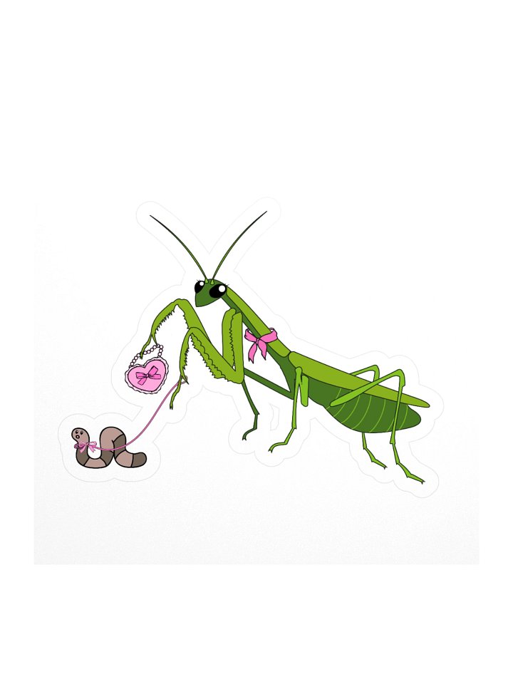 fancy mantis sticker product image (1)