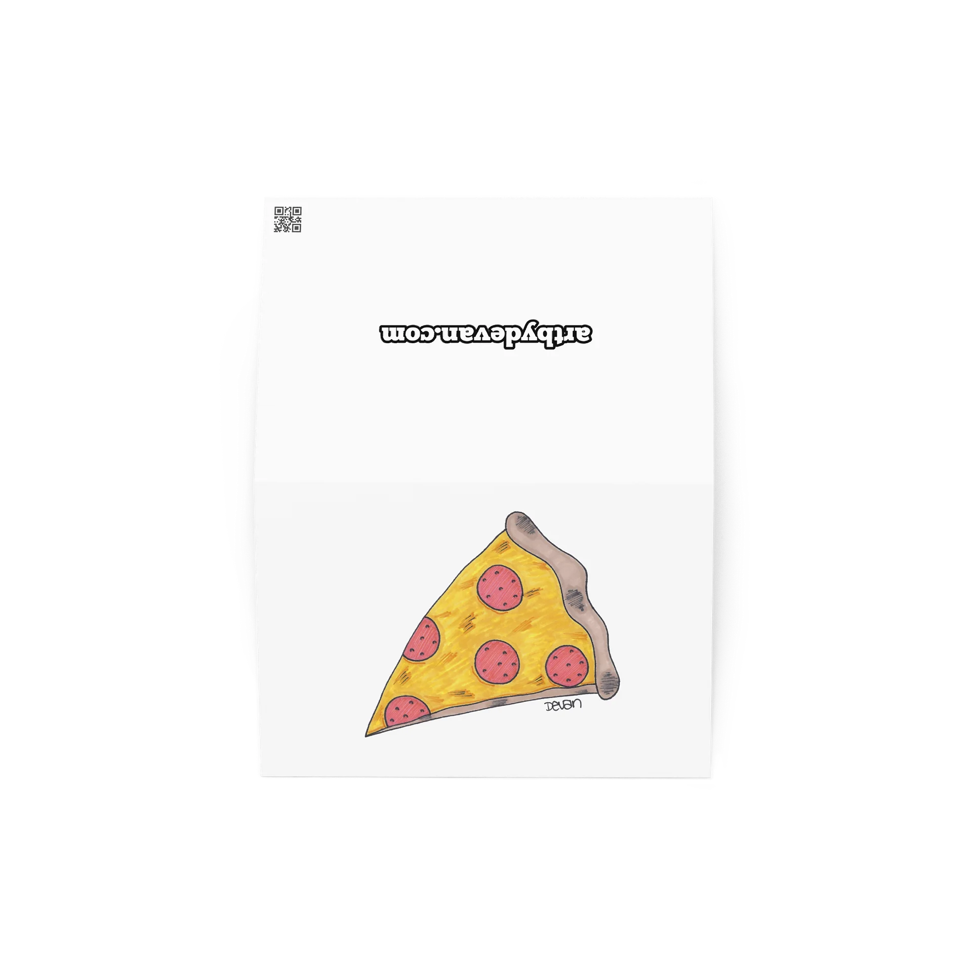 Pizza Pick Up Line Card: Pepperoni product image (2)