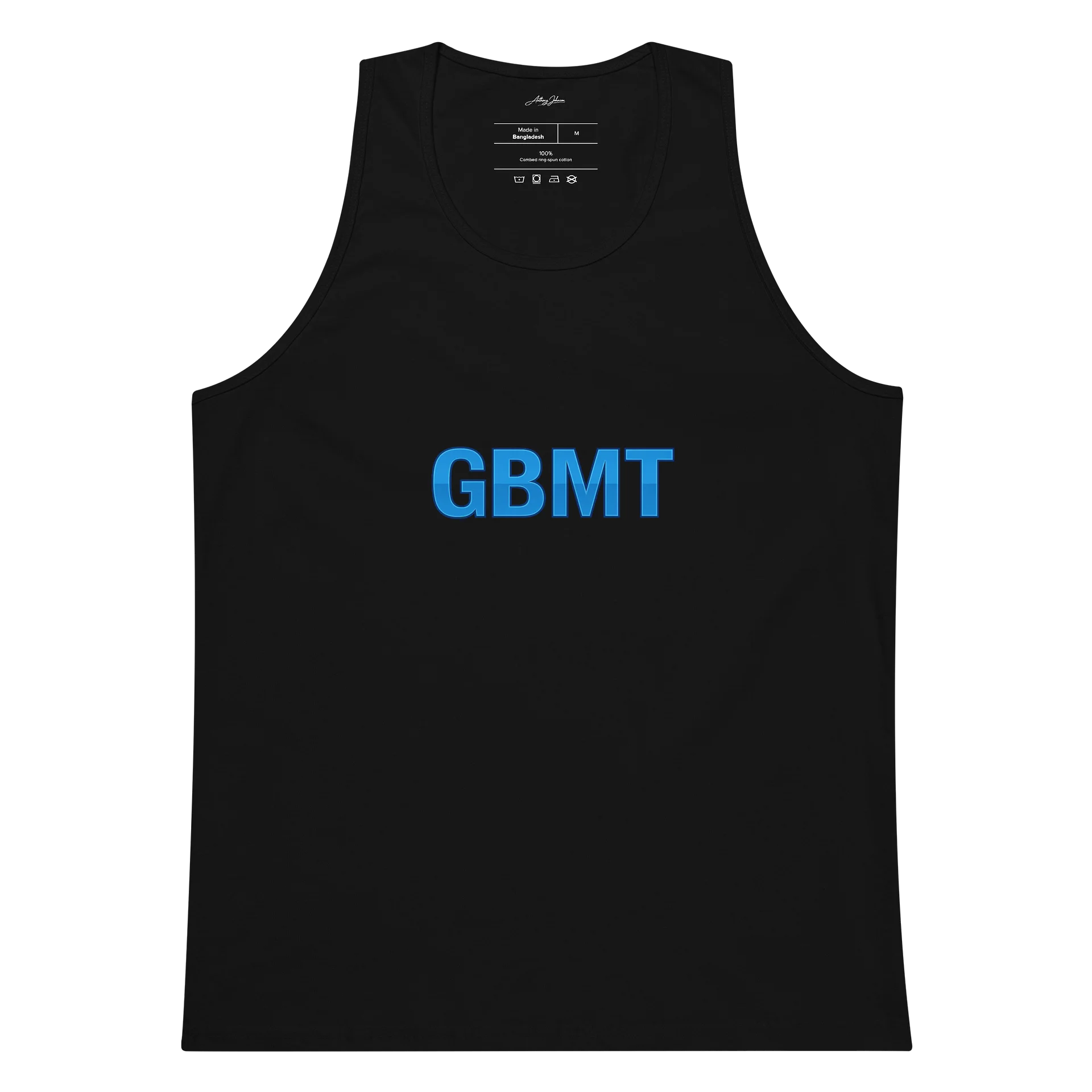 GBMT Men’s Tank Top | God Brought Me Through Sleeveless Shirt product image (9)
