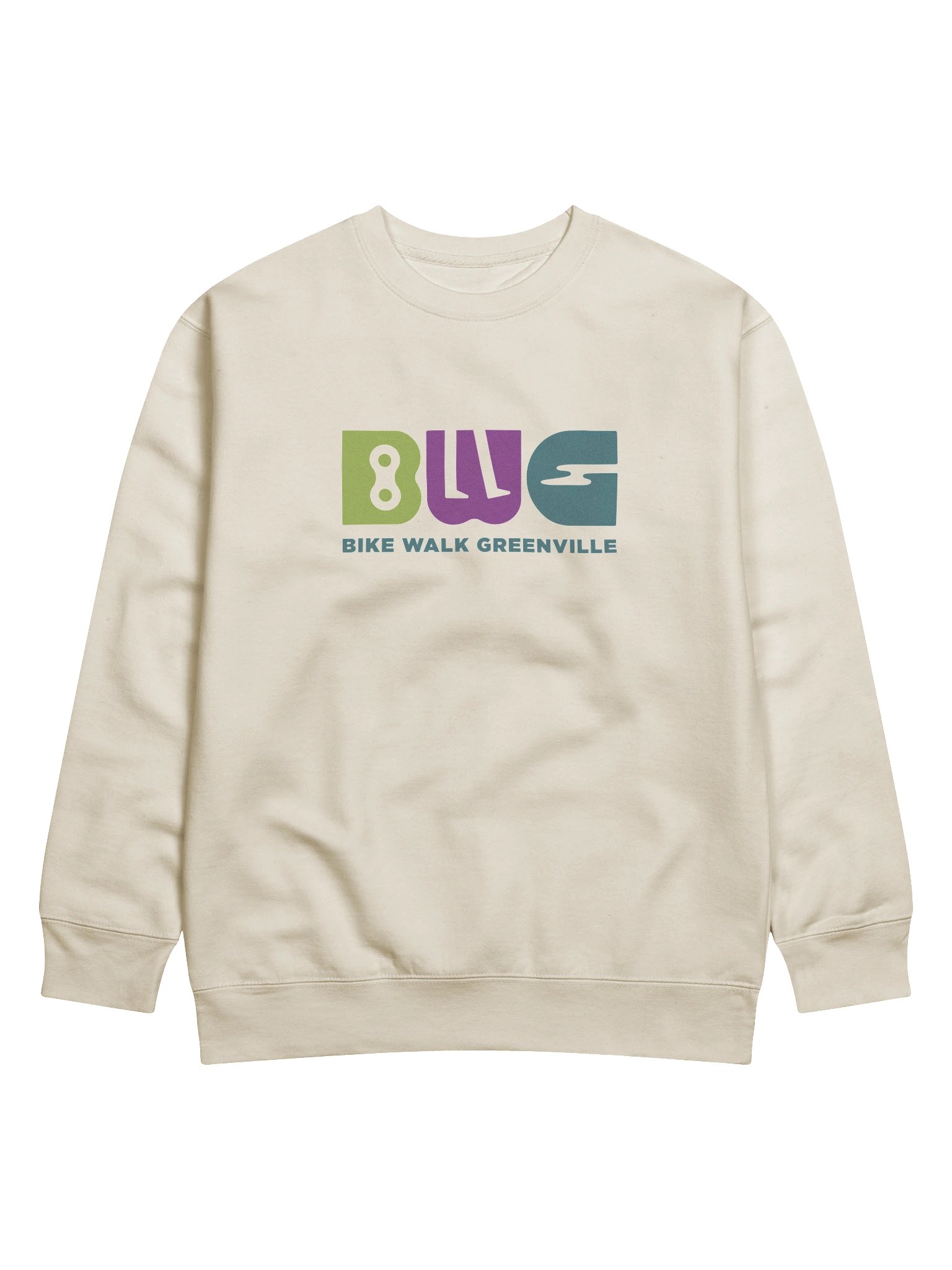 BWG color logo sweatshirt product image (1)