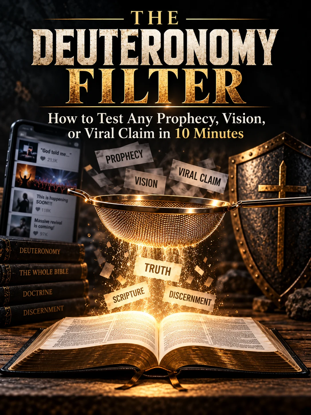 The Deuteronomy Filter: How to Test Any Prophecy, Vision, or Viral Claim in 10 Minutes product image (1)