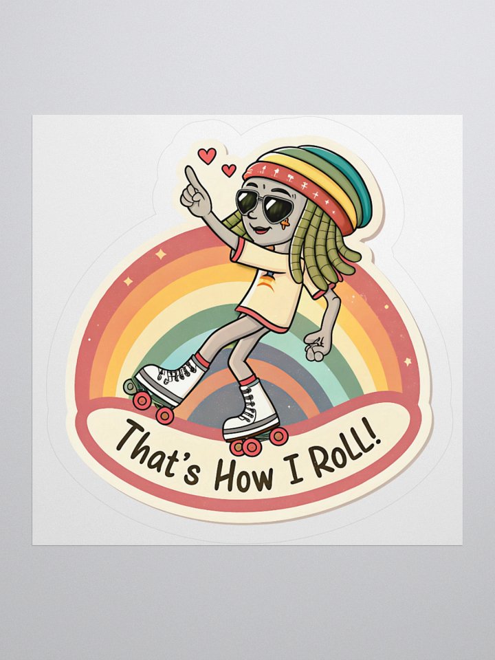 Rasta Roller Skater Stickers product image (2)