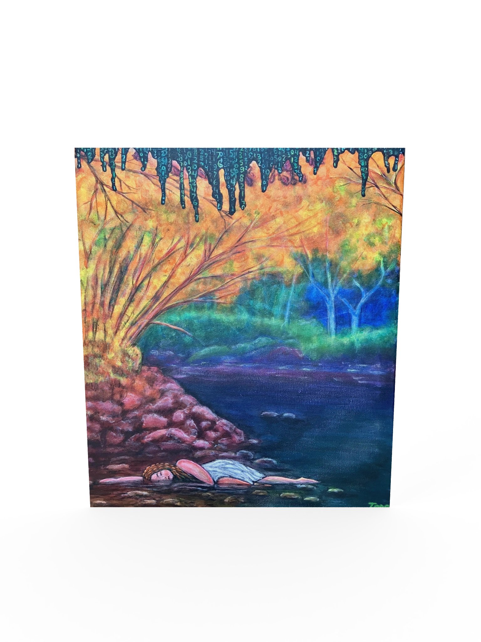 The River Remembers Art Poster product image (1)