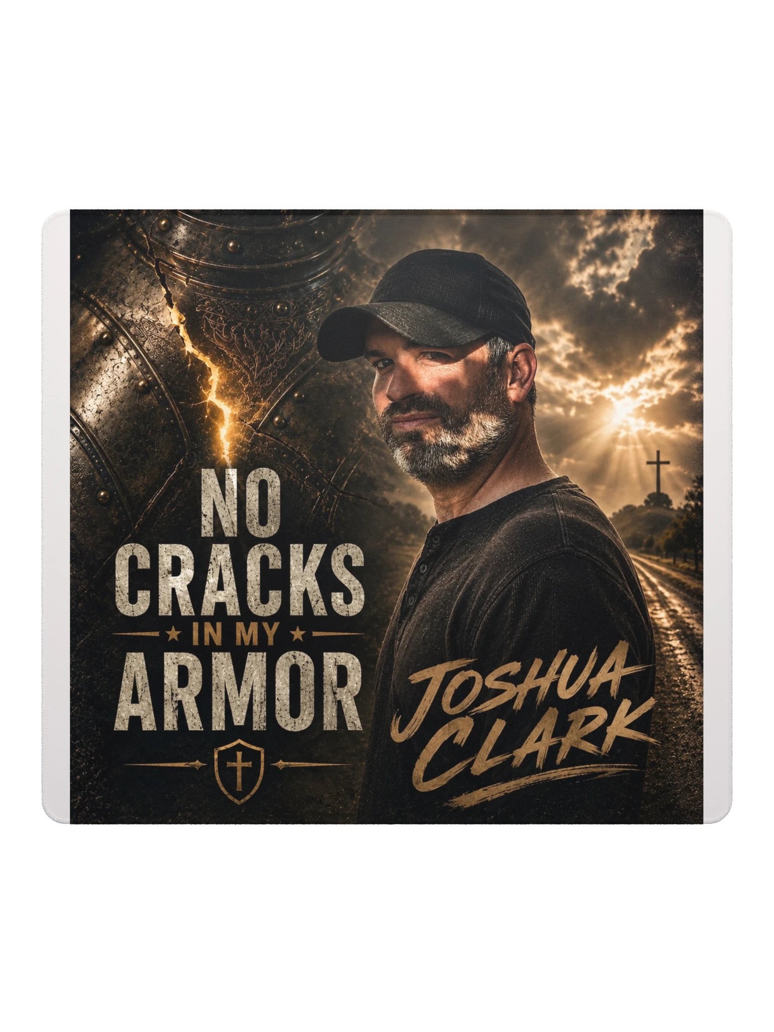 No Cracks In My Armor — Gaming Mouse Pad product image (2)