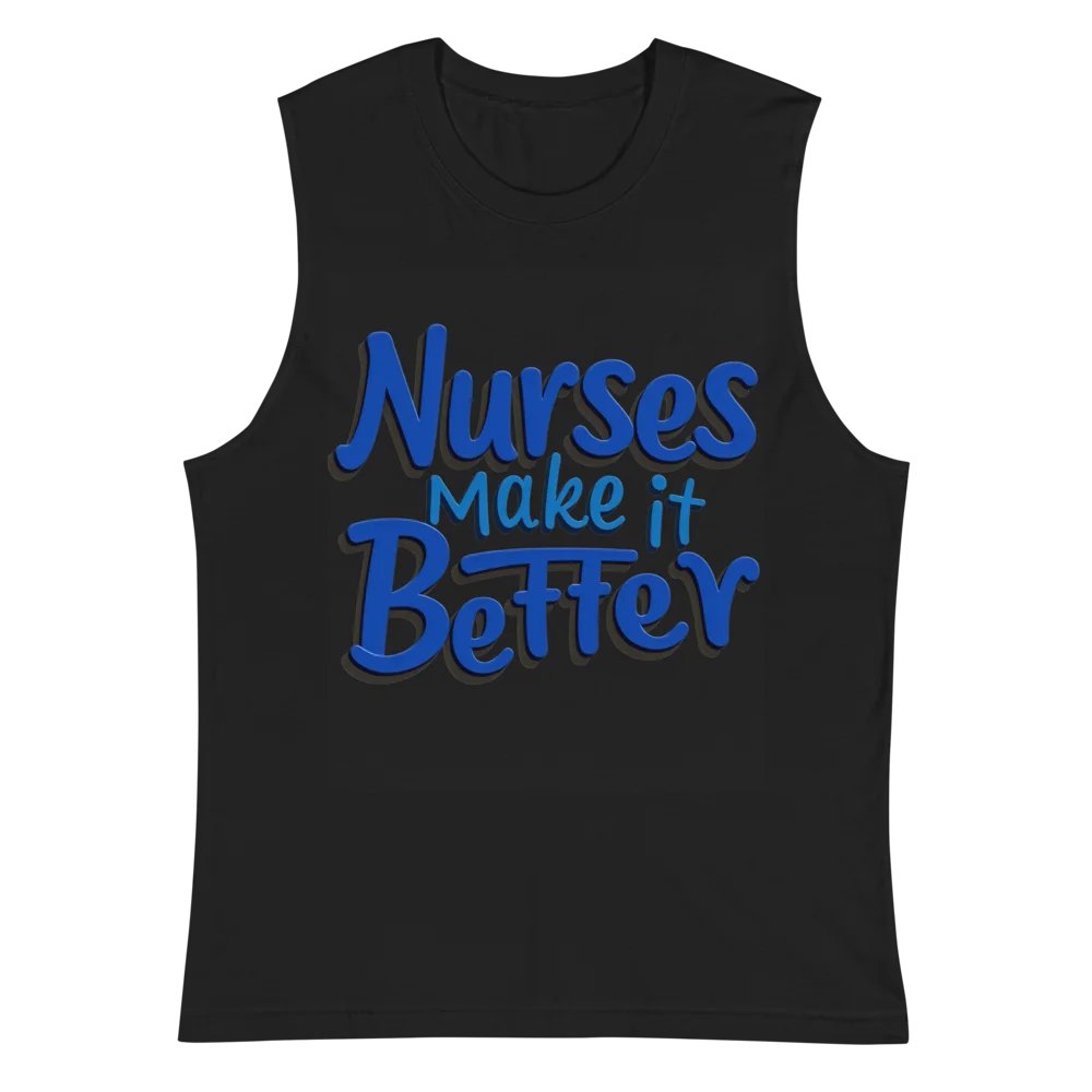 Empowerment in Blue Muscle Tank product image (3)