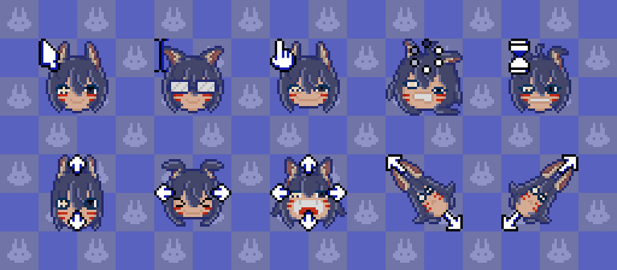 Nekaishi Mouse Cursors [Digital Product] | Nekaishi