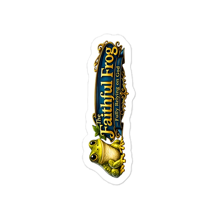 Fully Relying on God Vinyl Decals product image (1)