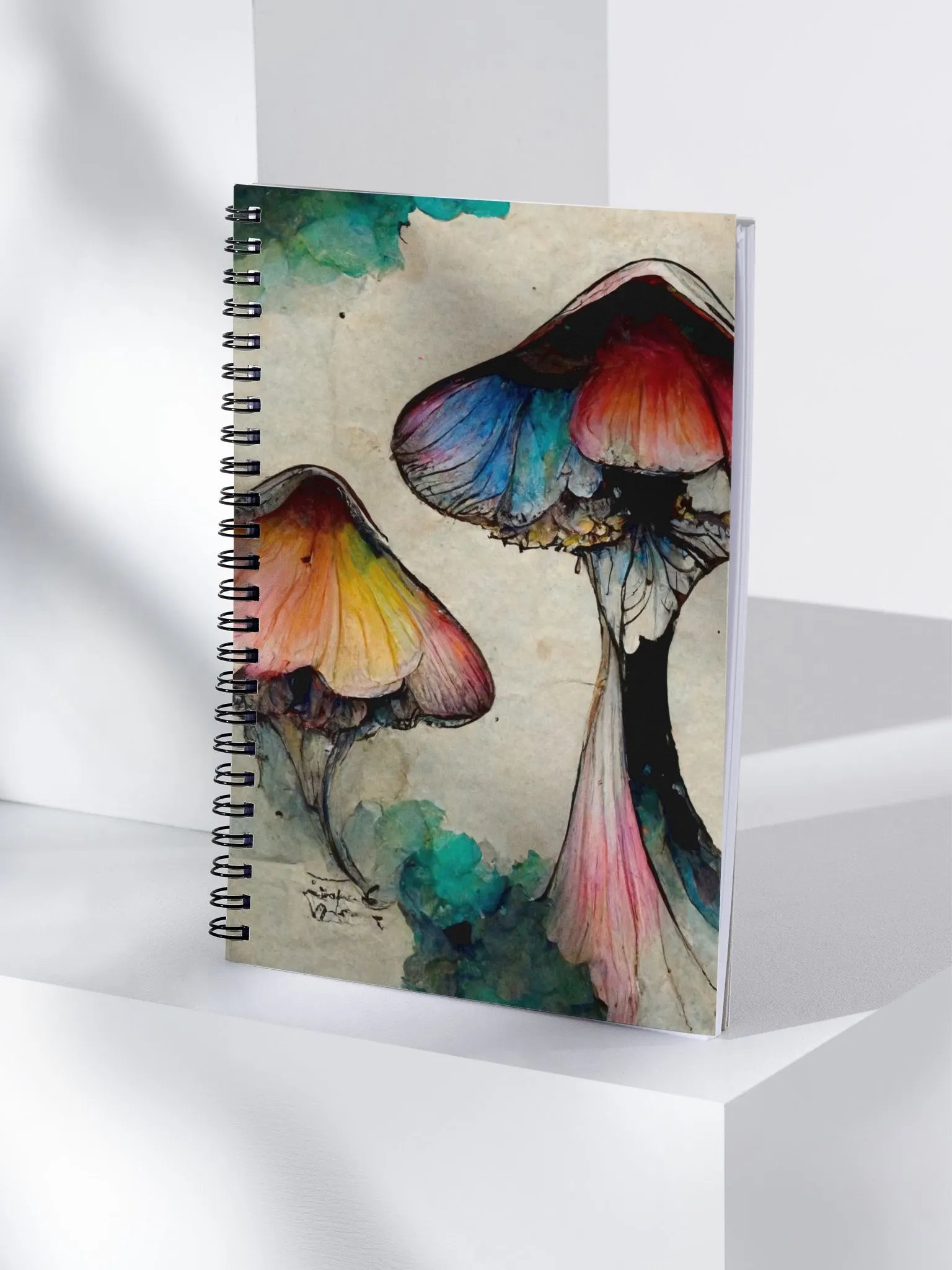 Psychedelic Mushrooms Spiral Notebook product image (4)